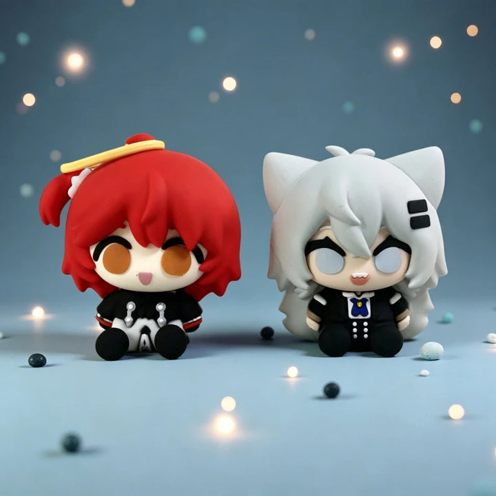 Arknights Exusiai & Lappland Chibi Figure Set – product view 1
