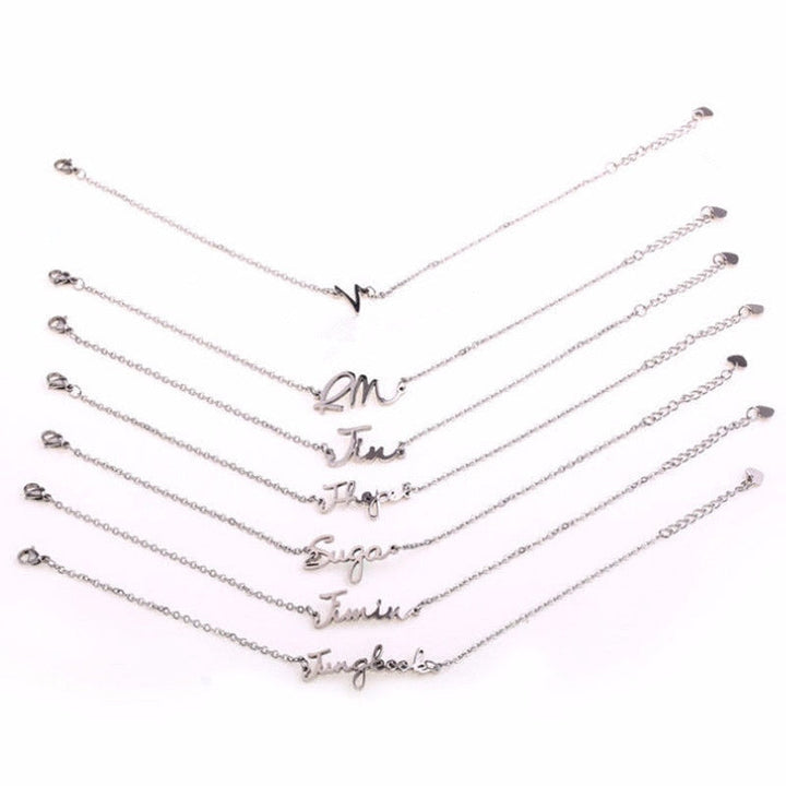 Army Titanium Steel Bracelet Suga Jimin Jin Jungkook V Rm Jhope — image 1