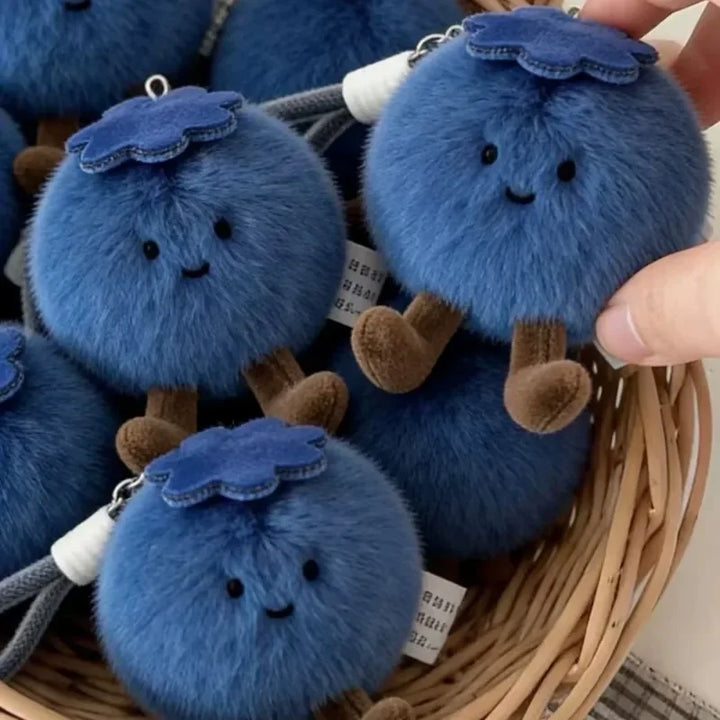 Blueberry Lucky Charm Plush Keychain – product view 1