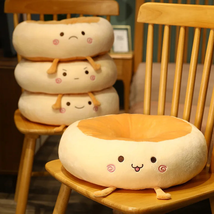 Bread Toast Plush Seat Cushion – product view 1