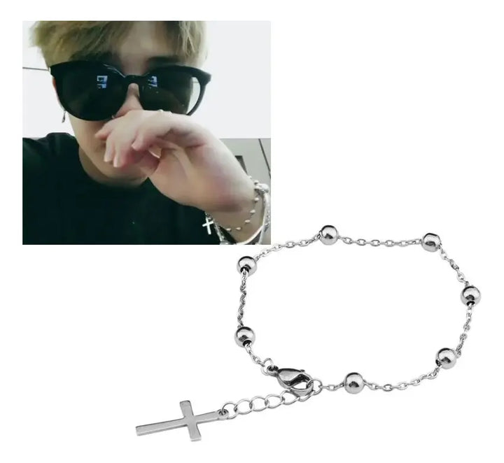 BTS Jimin Cross Bracelet — image 1