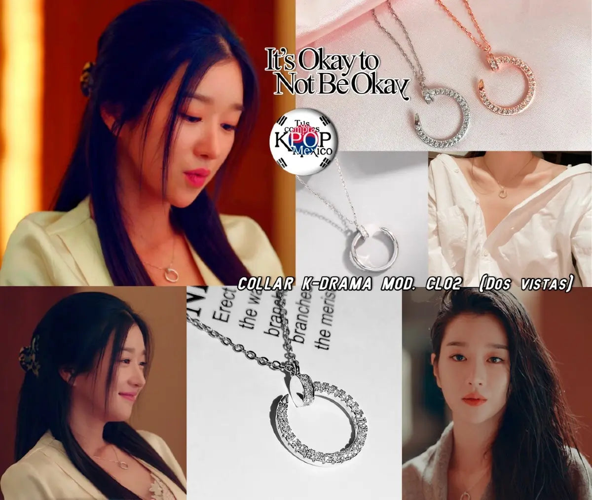 It's Okay to Not Be Okay Nail Necklace – Style 2 — image 1