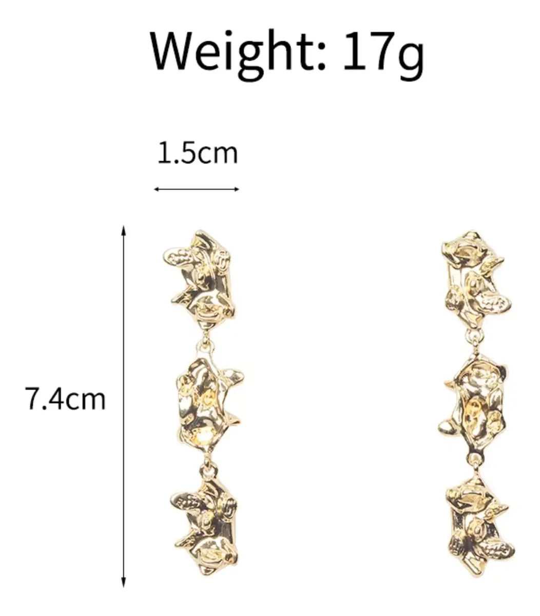 It's Okay to Not Be Okay gold-tone dangle earrings Style 1 – image 4