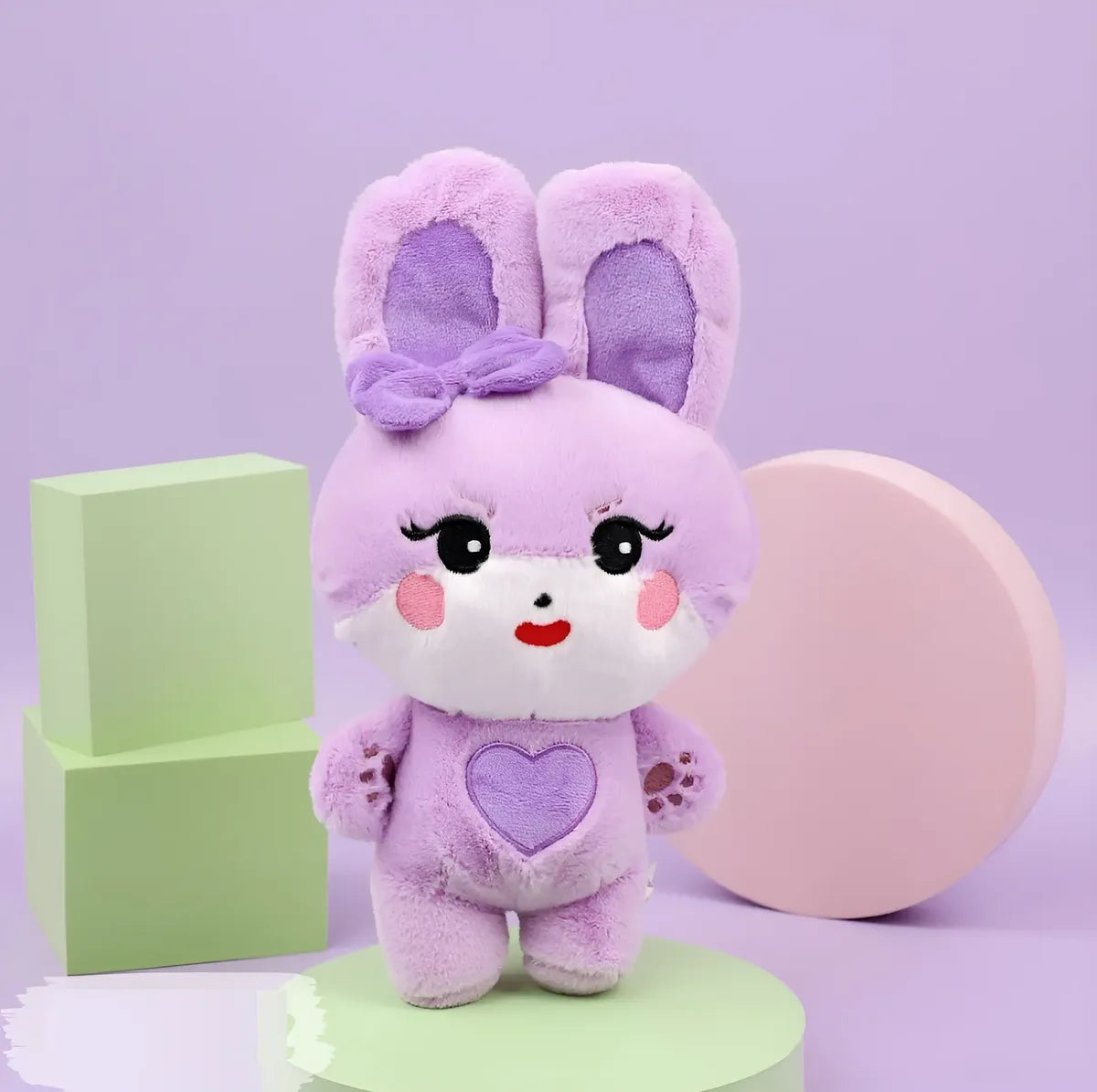 BLACKPINK Jisoo Sooya Purple Bunny Plush – 27 cm — image 1