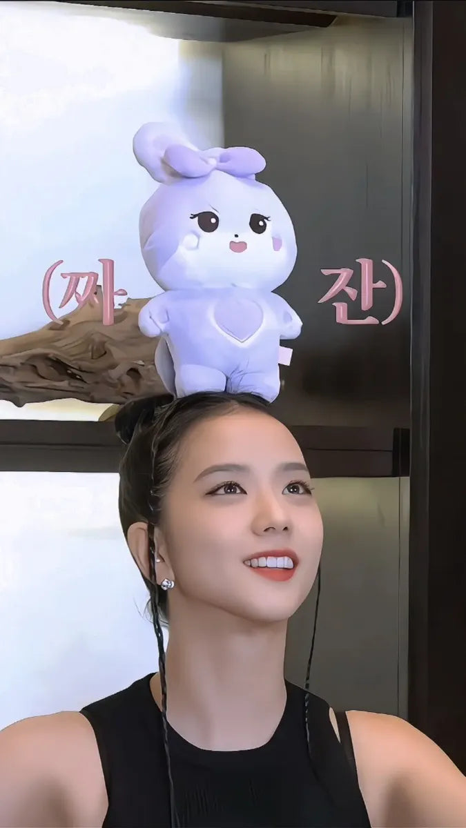 BLACKPINK Jisoo Sooya Purple Bunny Plush – 27 cm — image 2