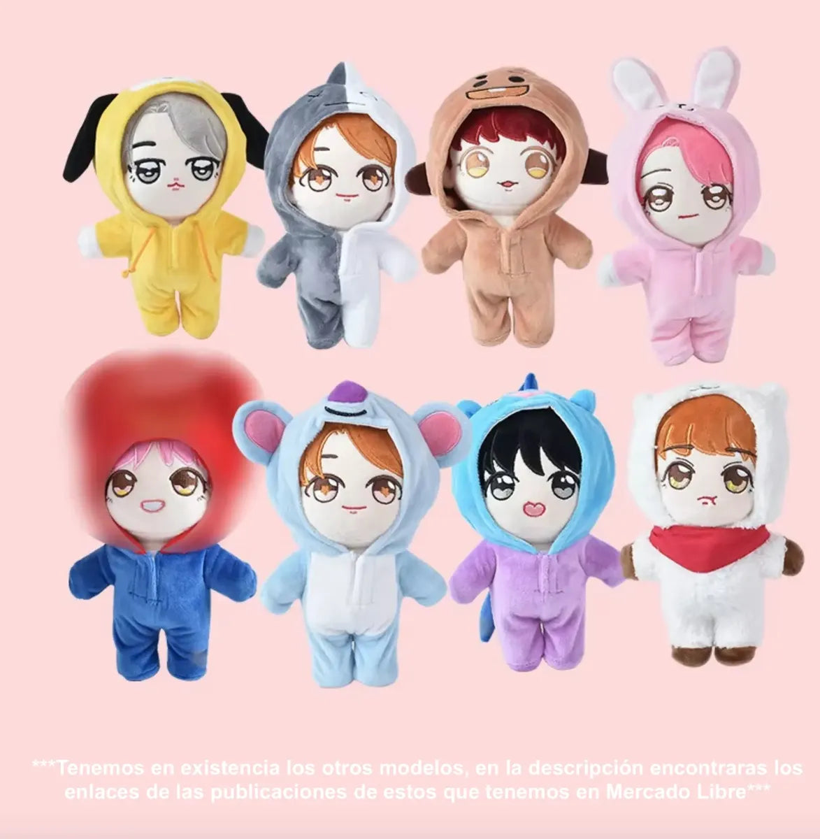 BT21 RJ Jin Doll Plush – 22 cm — image 6