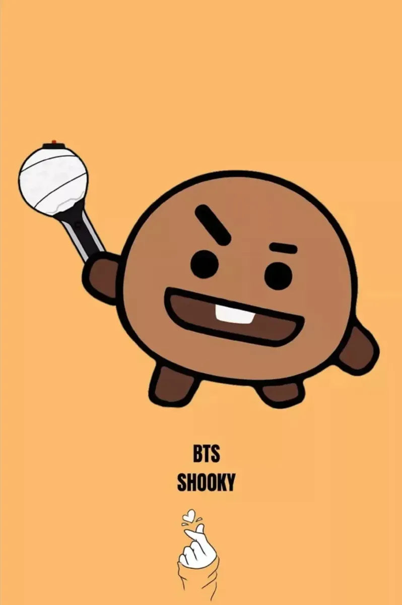BT21 Shooky Glass Cup – 300 ml — image 6