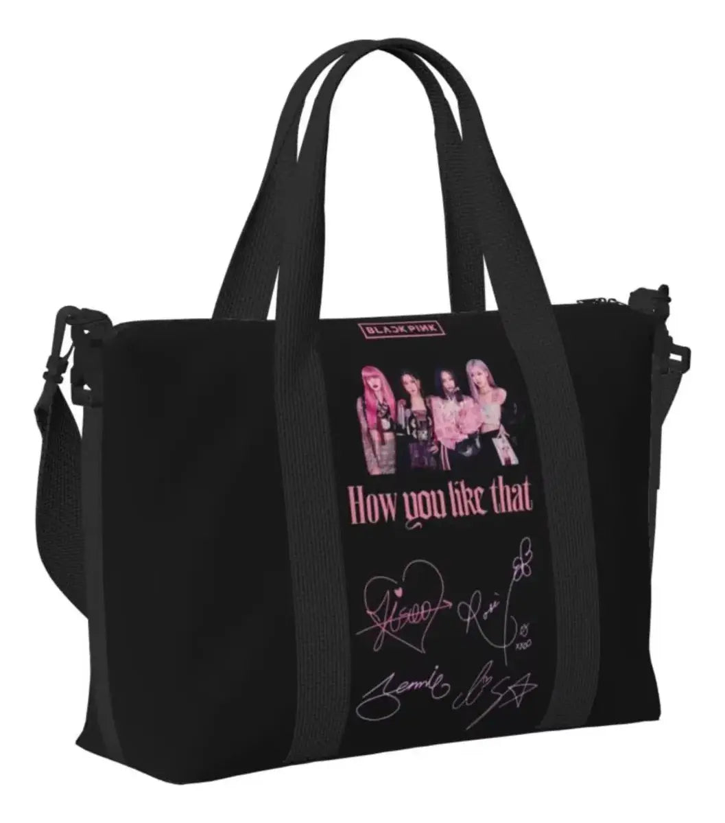 BLACKPINK black and pink signature shoulder bag Model 002 – image 3