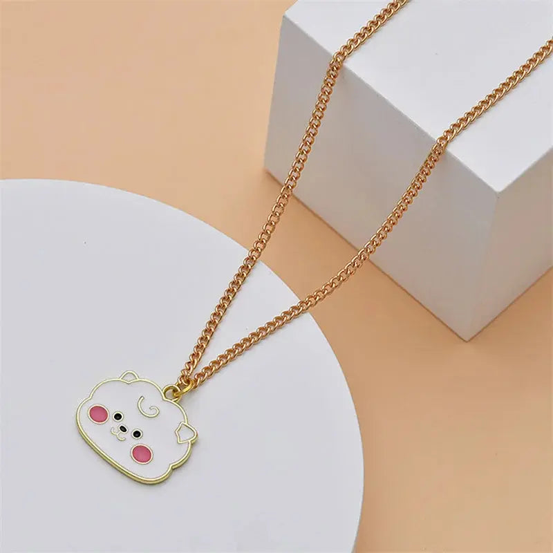 BT21 RJ Necklace & Earrings Set — image 3