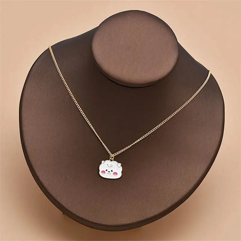 BT21 RJ Necklace & Earrings Set — image 5