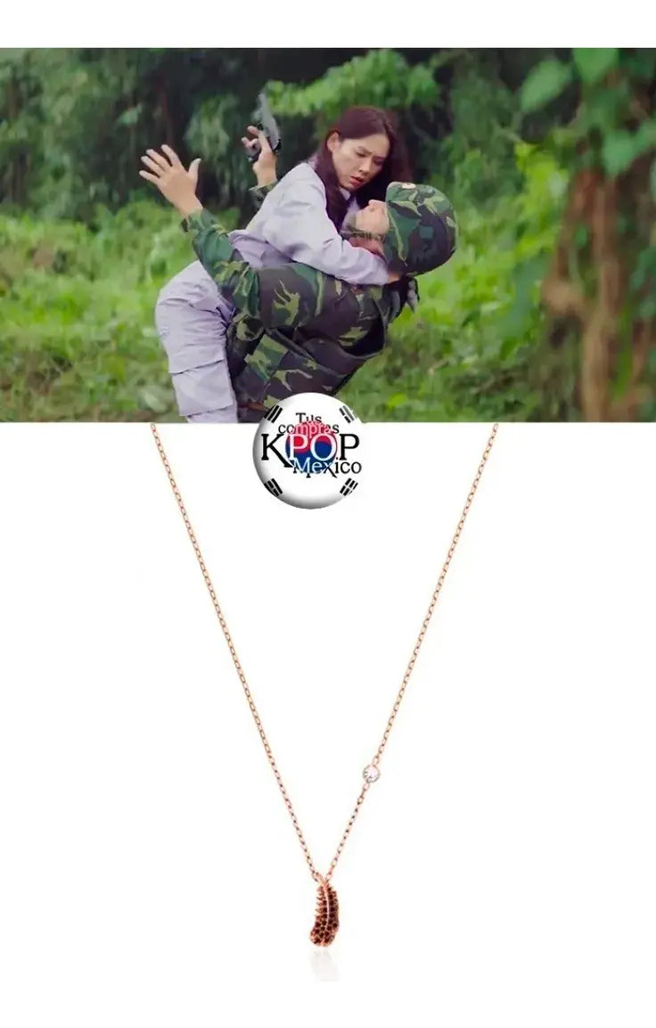 Crash Landing on You Feather Necklace – Style 2 — image 7