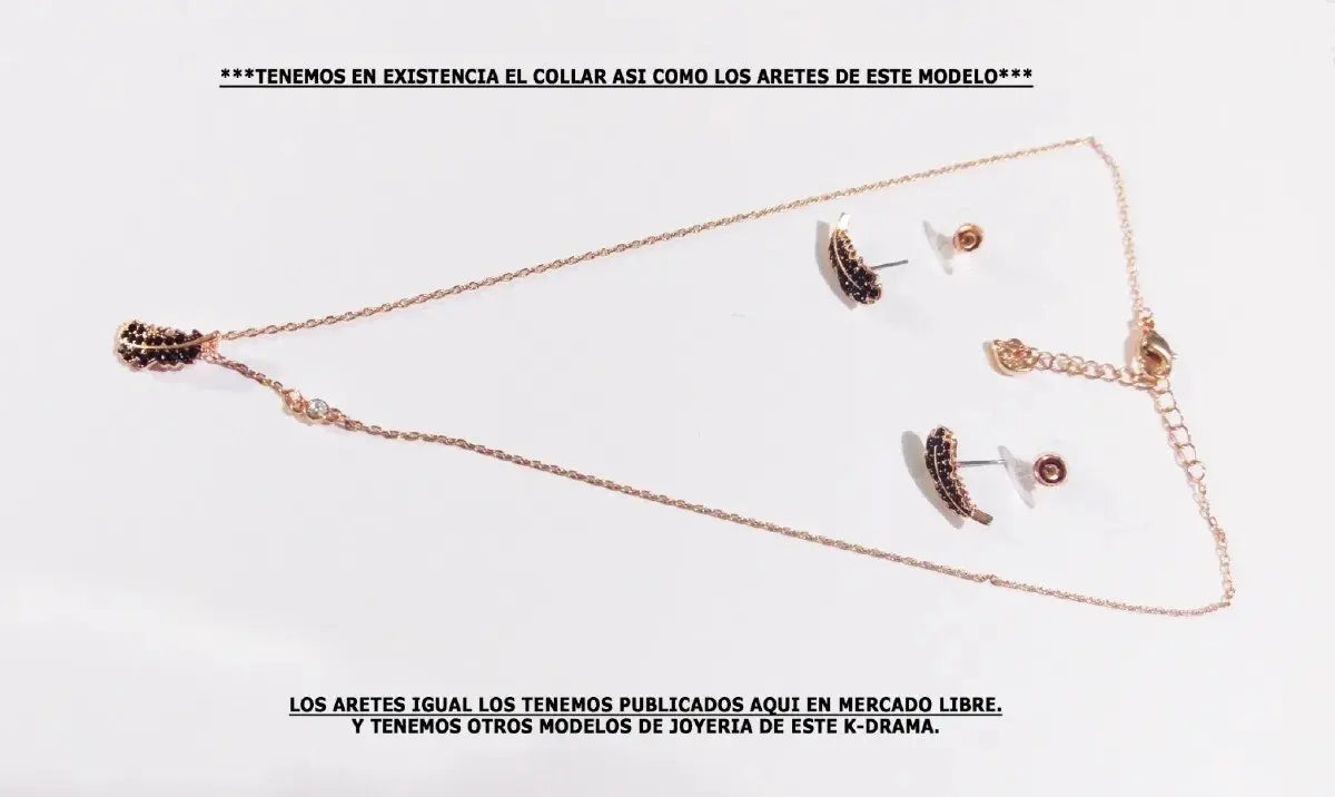 Crash Landing on You Feather Necklace – Style 2 — image 9