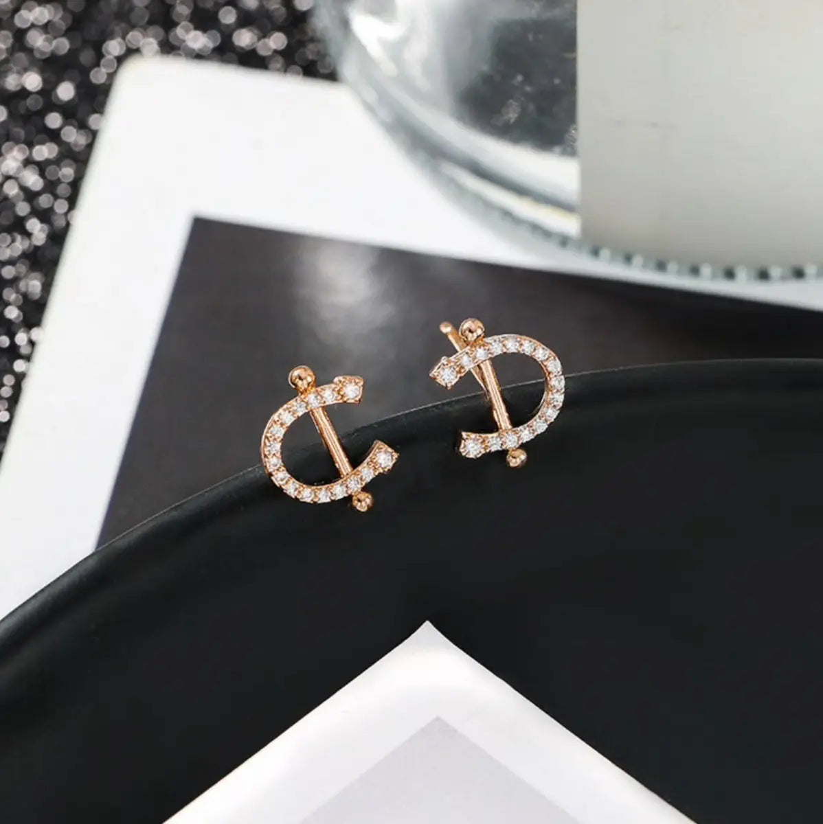 Nevertheless Horseshoe Drop Earrings — image 5