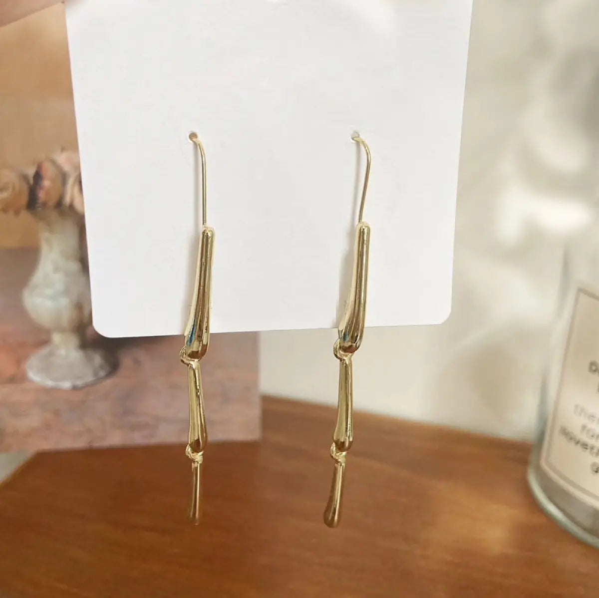 It's Okay to Not Be Okay Long Drop Earrings — image 4
