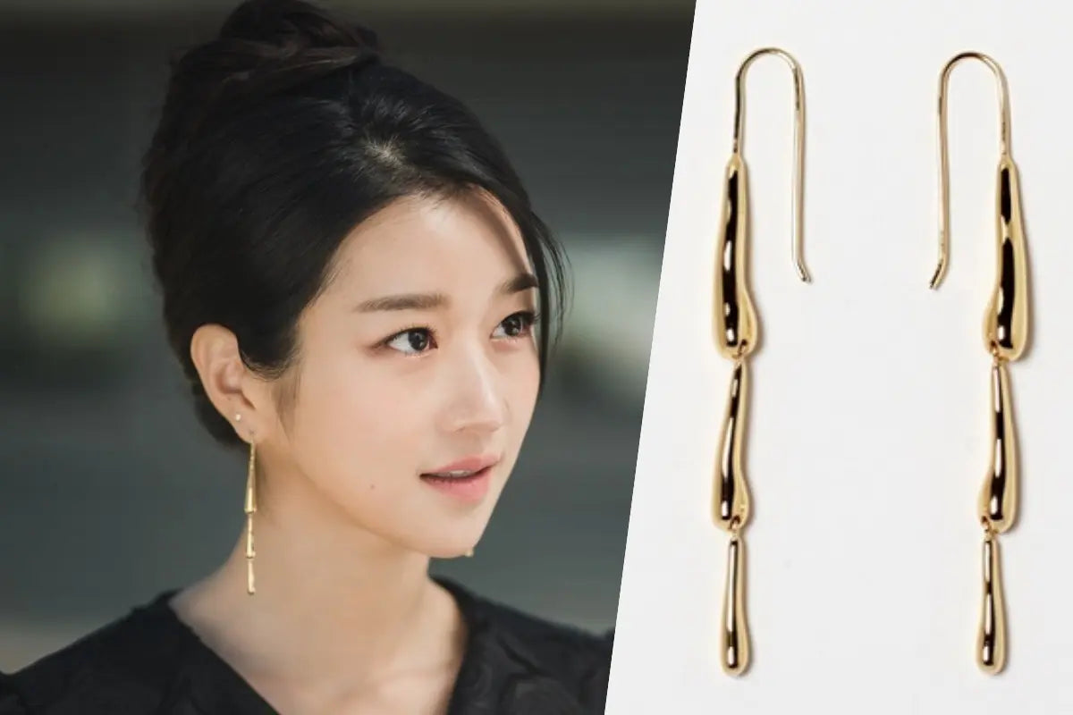 It's Okay to Not Be Okay Long Drop Earrings — image 5