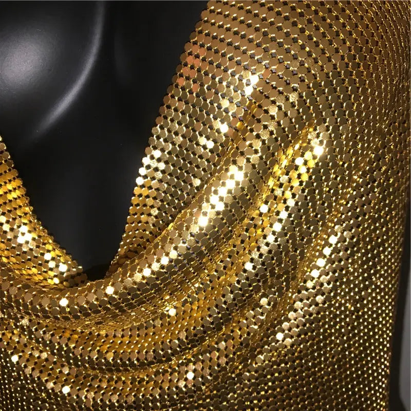 Silver Chain Party Top – One Size — image 9