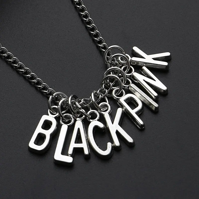 BLACKPINK Letter Necklace — image 1