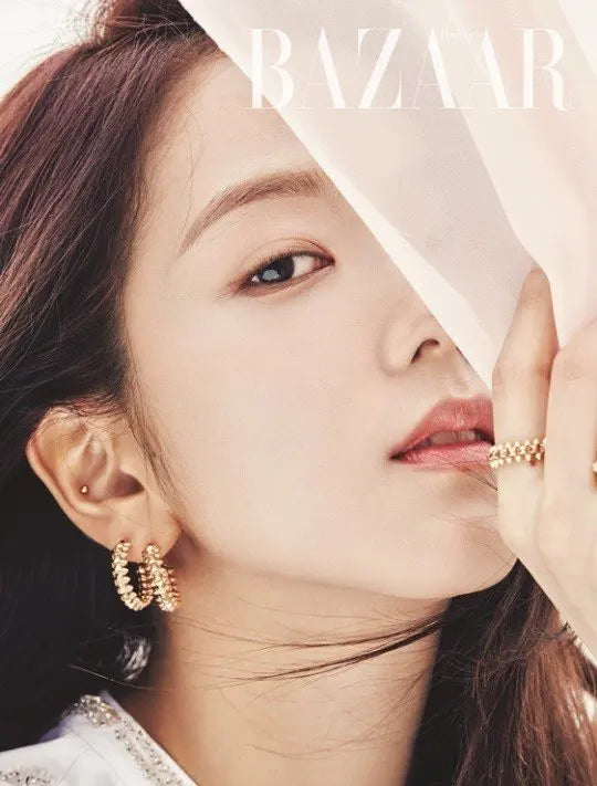 BLACKPINK Jisoo Gold Hoop Earrings – Ice Cream Style — image 7
