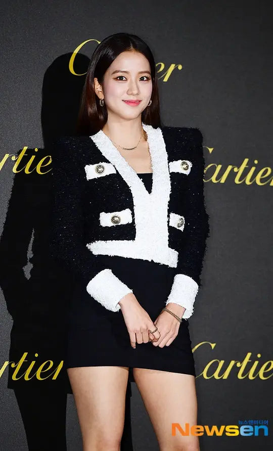 BLACKPINK Jisoo Gold Hoop Earrings – Ice Cream Style — image 8
