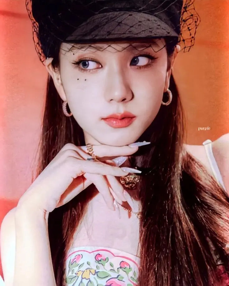 BLACKPINK Jisoo Gold Hoop Earrings – Ice Cream Style — image 10