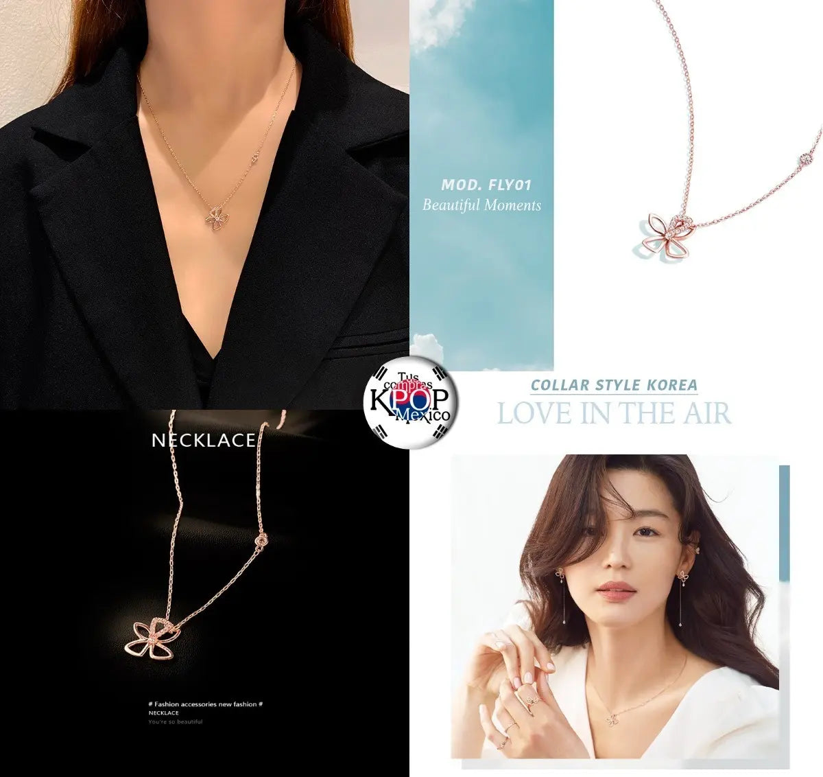 My Love from the Star Necklace – Rose Gold-Tone — image 1