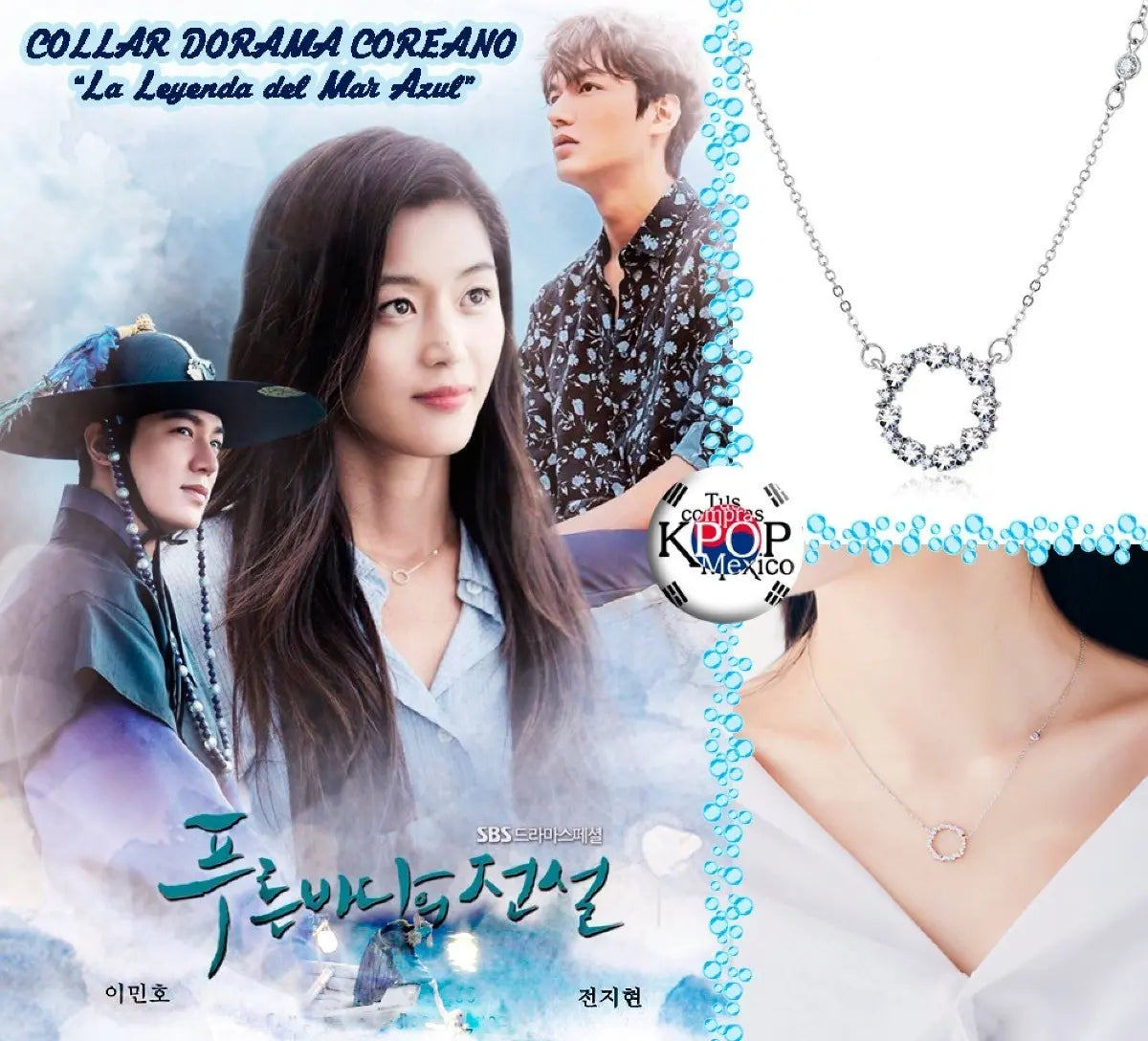 The Legend of the Blue Sea Necklace – Style 1 — image 2