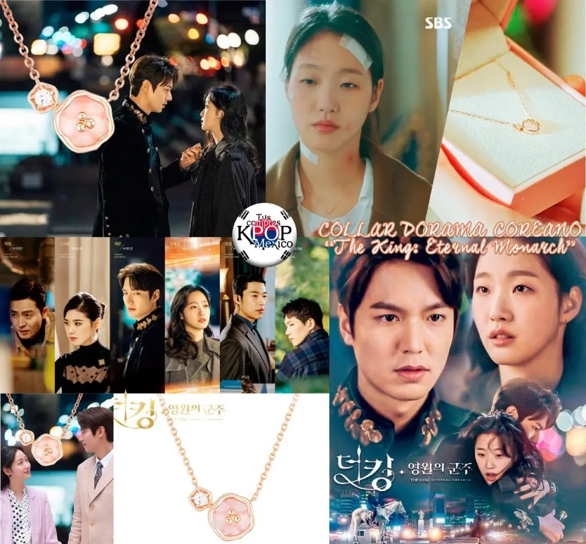 The King: Eternal Monarch Cherry Blossom Necklace & Gift Box — image 2