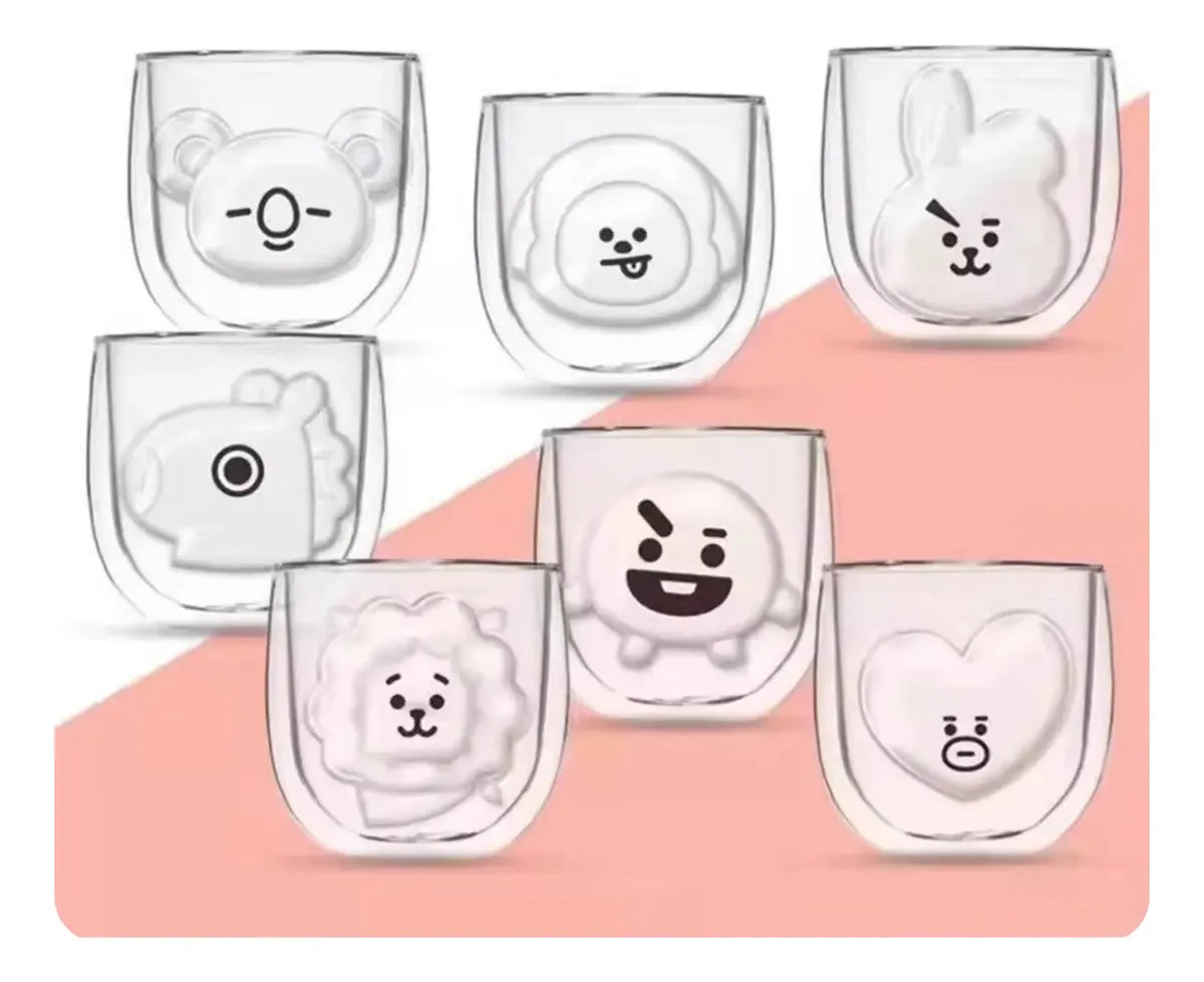 BT21 Mang Glass Cup – 300 ml — image 2