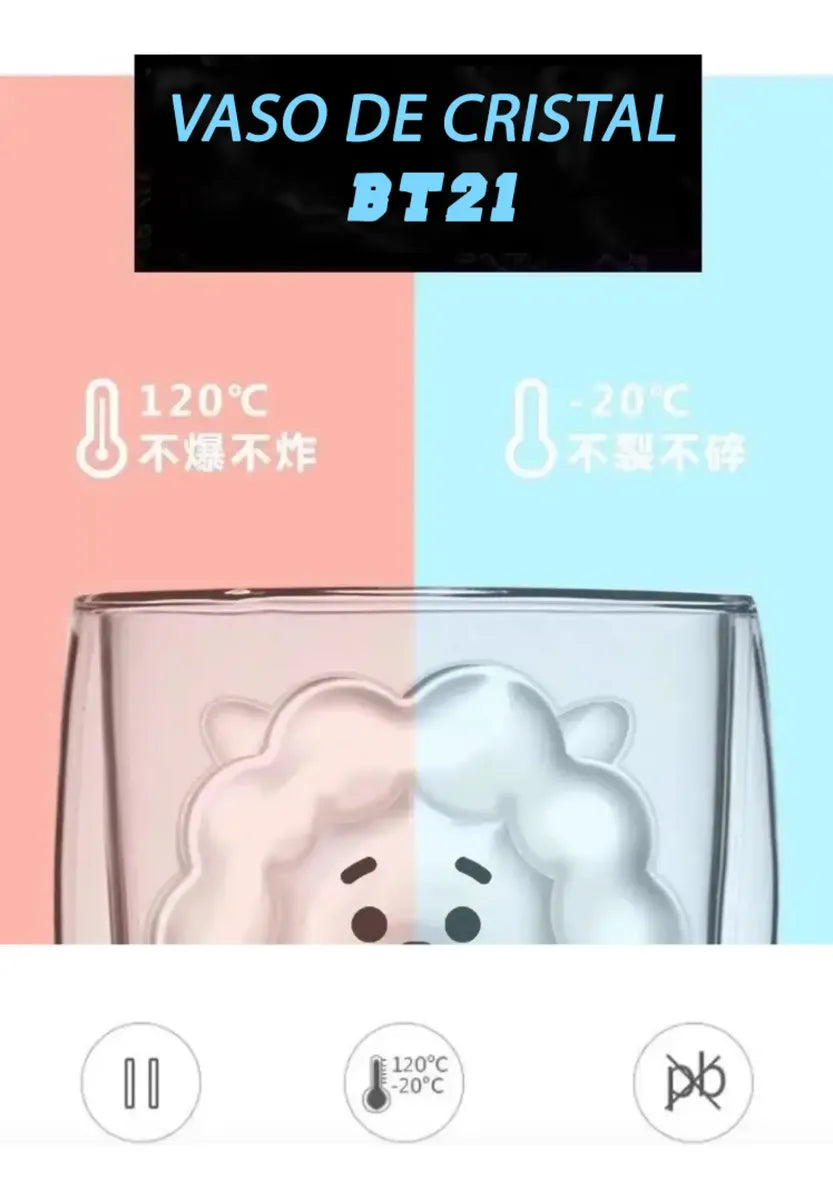 BT21 Mang Glass Cup – 300 ml — image 10