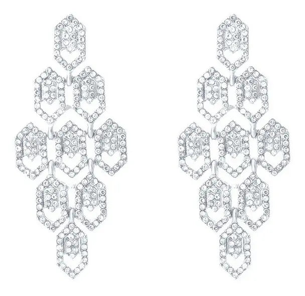 Eve Seo Yea-ji Silver-Tone Drop Earrings – Style 1 — image 7