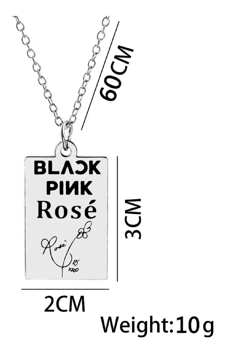 BLACKPINK Rosé Signature Necklace — image 3